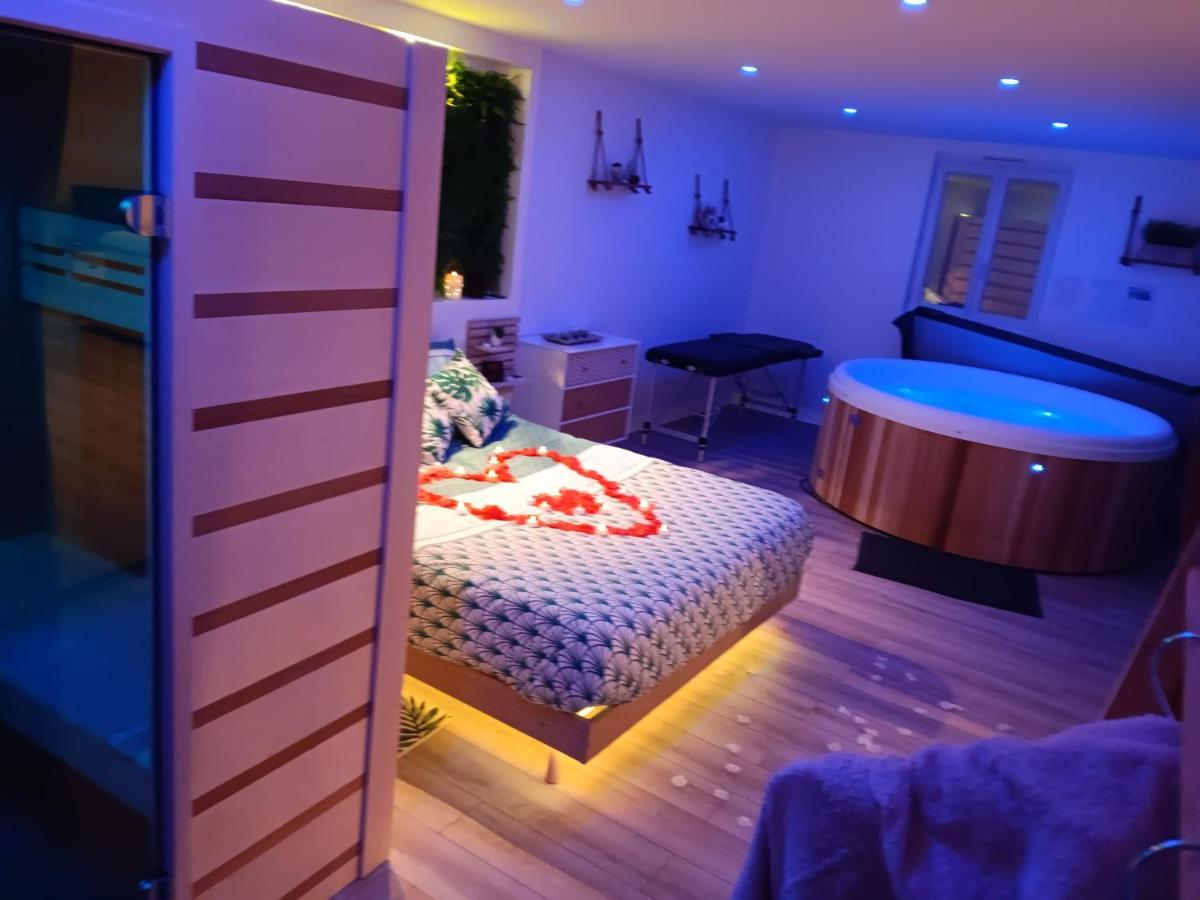 Hotel Gite Et Spa Au Secret Du Bonheur Pouilly-sur-Serre Exteriér fotografie